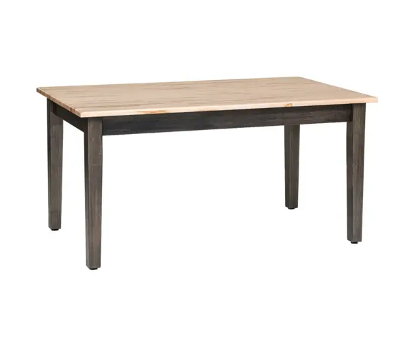 Solid Top Farm Table