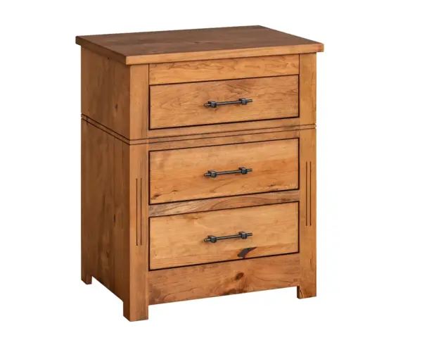 Signature 3 Drawer Nightstand